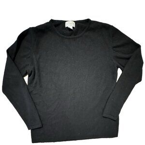 Sutton Studio XL Bloomindales 100% Cashmere Black Sweater Hong Kong